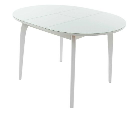 Обеденная группа (Стол Ривьера круг и 4 стула Коломбо-2), белый, изображение 5 | Интернет магазин мебели и декора LifeDekor