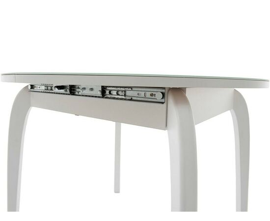 Обеденная группа (Стол Ривьера круг и 4 стула Коломбо-2), белый, изображение 9 | Интернет магазин мебели и декора LifeDekor