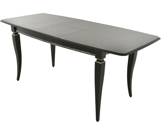 Обеденная группа (Стол Сибарит и 4 стула Сибарит-2), черный с серебром, изображение 6 | Интернет магазин мебели и декора LifeDekor