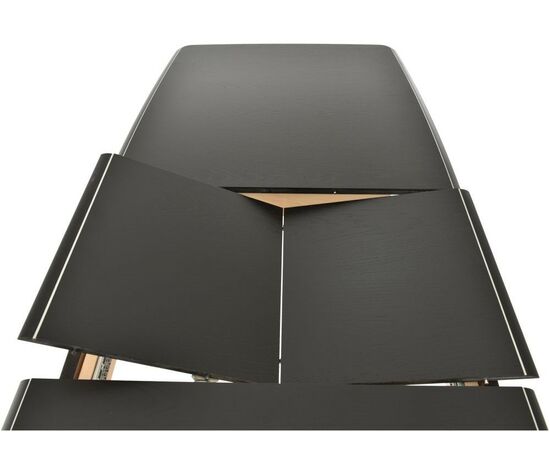 Обеденная группа (Стол Сибарит и 4 стула Сибарит-2), черный с серебром, изображение 8 | Интернет магазин мебели и декора LifeDekor