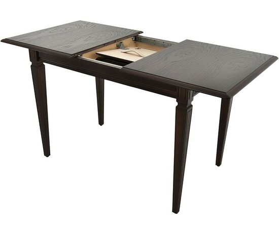 Обеденная группа (Стол Сиена и 4 стула Помпей ромб), орех темный, изображение 4 | Интернет магазин мебели и декора LifeDekor