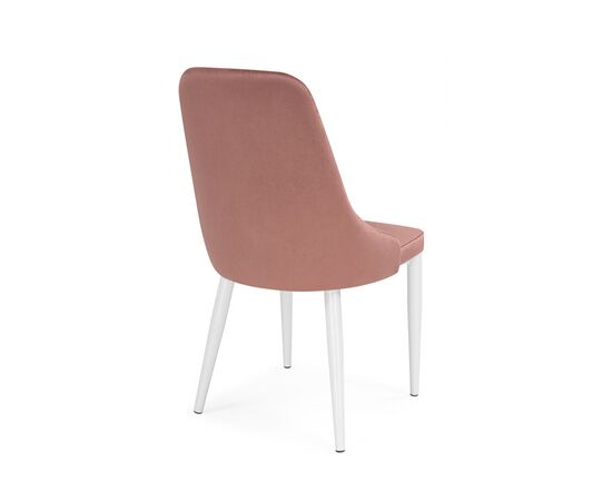 Стул на металлокаркасе Kora dark pink / white, изображение 4 | Интернет магазин мебели и декора LifeDekor