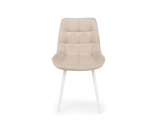 Стул на металлокаркасе Челси 360 К бежевый (zd 210) / белый np, изображение 9 | Интернет магазин мебели и декора LifeDekor