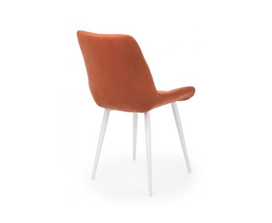 Стул на металлокаркасе Челси 360 К терракотовый (zd 432) / белый np, изображение 10 | Интернет магазин мебели и декора LifeDekor