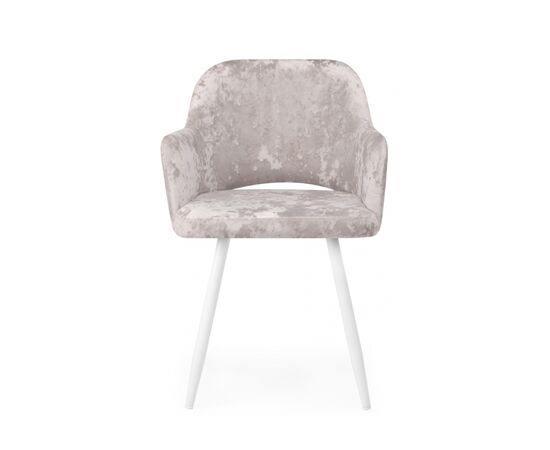 Стул на металлокаркасе Эолин 360 латте (simple 008) / белый, изображение 3 | Интернет магазин мебели и декора LifeDekor