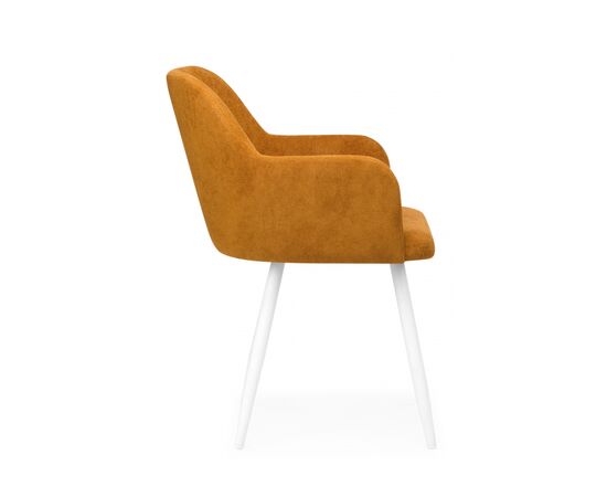 Стул на металлокаркасе Инфини терракота (ocean 015) / белый, изображение 3 | Интернет магазин мебели и декора LifeDekor