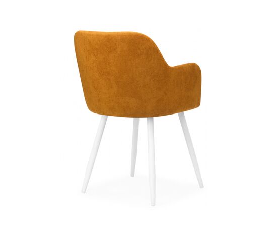 Стул на металлокаркасе Инфини терракота (ocean 015) / белый, изображение 4 | Интернет магазин мебели и декора LifeDekor