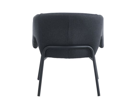 Кресло лаунж Afrida рогожка тёмно-синий терракот, изображение 4 | Интернет магазин мебели и декора LifeDekor