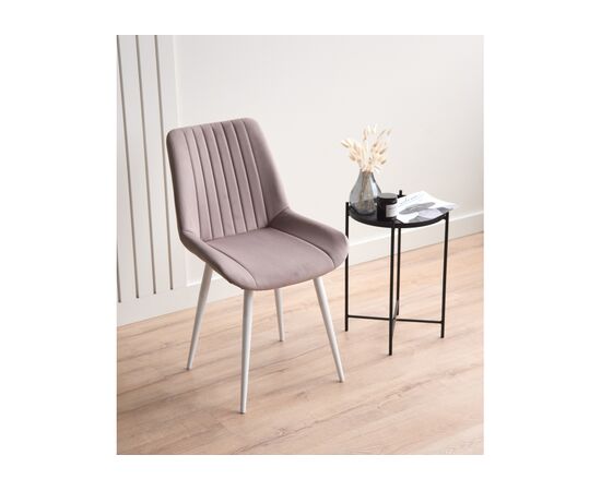 Стул на металлокаркасе Седа 360 латте (zd 290) / белый np, изображение 2 | Интернет магазин мебели и декора LifeDekor