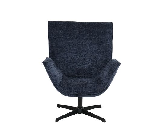 Кресло Hyfel темно-синий шенилл, изображение 3 | Интернет магазин мебели и декора LifeDekor