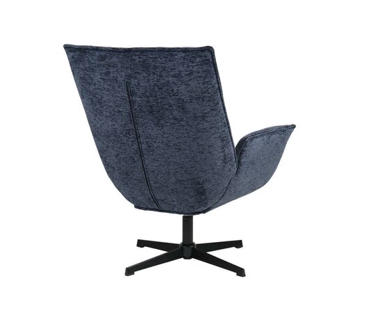 Кресло Hyfel темно-синий шенилл, изображение 5 | Интернет магазин мебели и декора LifeDekor