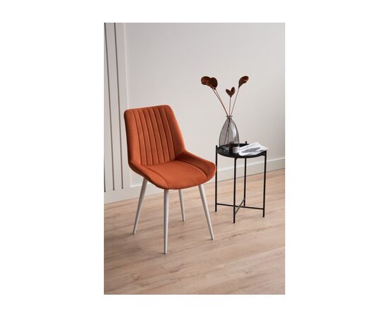 Стул на металлокаркасе Седа терракотовый (zd 432) / белый np, изображение 2 | Интернет магазин мебели и декора LifeDekor