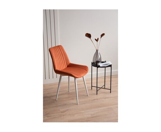 Стул на металлокаркасе Седа терракотовый (zd 432) / белый np, изображение 3 | Интернет магазин мебели и декора LifeDekor