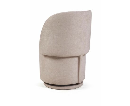 Пуф с кручением Бабл, шенилл puffy бежевый, изображение 11 | Интернет магазин мебели и декора LifeDekor