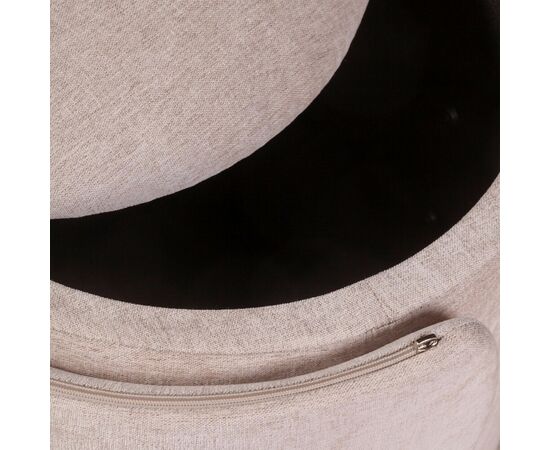 Пуф с кручением Бабл, шенилл puffy бежевый, изображение 13 | Интернет магазин мебели и декора LifeDekor