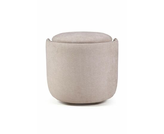 Пуф с кручением Бабл, шенилл puffy бежевый, изображение 8 | Интернет магазин мебели и декора LifeDekor