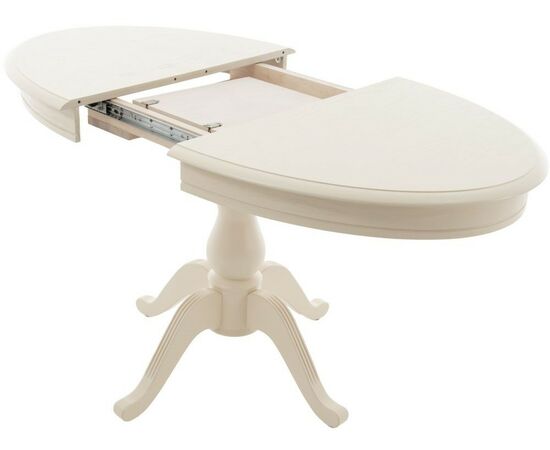 Стол «Фабрицио» эллипс 110x75, слоновая кость, изображение 3 | Интернет магазин мебели и декора LifeDekor