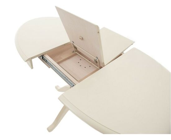 Стол «Фабрицио» эллипс 110x75, слоновая кость, изображение 10 | Интернет магазин мебели и декора LifeDekor