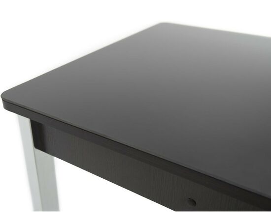 Обеденная группа (Стол Гамбург стекло и 4 стула Чинзано), коричневый, изображение 8 | Интернет магазин мебели и декора LifeDekor