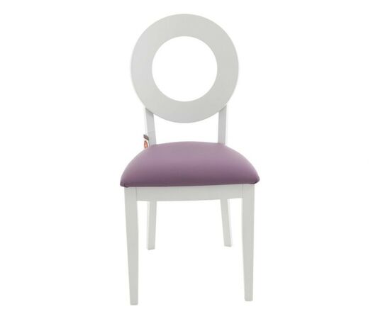 Стул «Коломбо-2» Нитро пурпл, эмаль белая, изображение 3 | Интернет магазин мебели и декора LifeDekor
