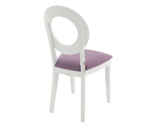 Стул «Коломбо-2» Нитро пурпл, эмаль белая, изображение 6 | Интернет магазин мебели и декора LifeDekor