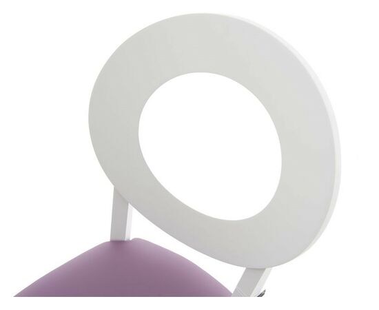 Стул «Коломбо-2» Нитро пурпл, эмаль белая, изображение 7 | Интернет магазин мебели и декора LifeDekor