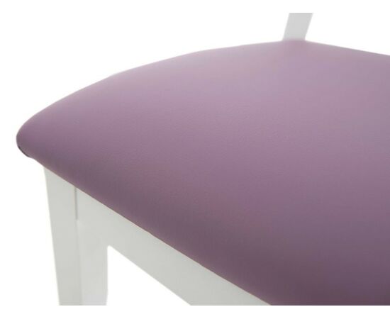 Стул «Коломбо-2» Нитро пурпл, эмаль белая, изображение 9 | Интернет магазин мебели и декора LifeDekor