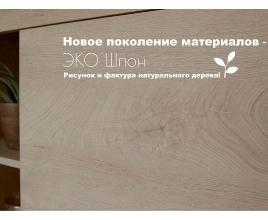 Стенка «Мэдисон», Дуб эндгрейн/дуб экспрессив бронзовый, изображение 9 | Интернет магазин мебели и декора LifeDekor