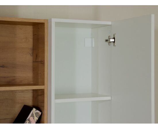 Стенка «Невио-1», Дуб крафт золотой/белый, изображение 8 | Интернет магазин мебели и декора LifeDekor