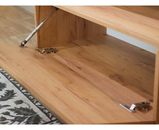 Стенка «Невио-2», Дуб крафт золотой/белый, изображение 7 | Интернет магазин мебели и декора LifeDekor