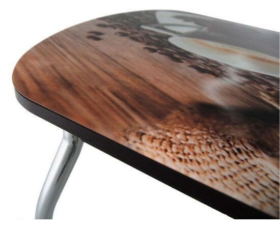 Обеденная группа (Стол Ривьера СВ фотопечать Кофе 22 и 4 стула Асти), коричневый, изображение 8 | Интернет магазин мебели и декора LifeDekor