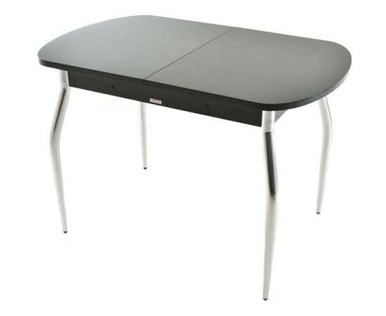 Стол «Ривьера» стекло СВ, черный, изображение 2 | Интернет магазин мебели и декора LifeDekor