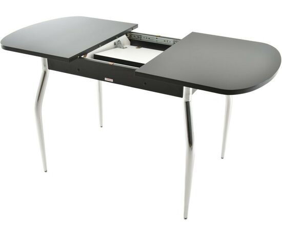 Стол «Ривьера» стекло СВ, черный, изображение 3 | Интернет магазин мебели и декора LifeDekor