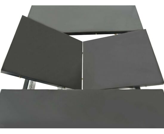 Стол «Ривьера» стекло СВ, черный, изображение 6 | Интернет магазин мебели и декора LifeDekor