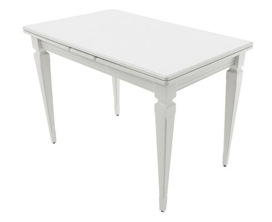 Обеденная группа (Стол Греция и 4 стула Никас), эмаль белая, изображение 3 | Интернет магазин мебели и декора LifeDekor