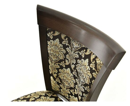 Стул «Тулон» мягкий, Андрис вензель 101-2, орех темный, изображение 4 | Интернет магазин мебели и декора LifeDekor