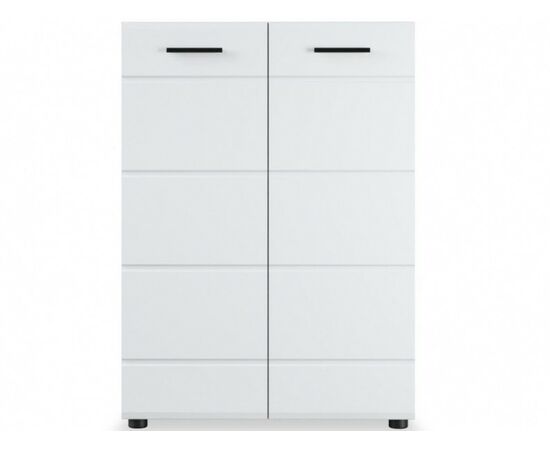 Комод «Йорк» 2д, Белый/белый глянец | Интернет магазин мебели и декора LifeDekor