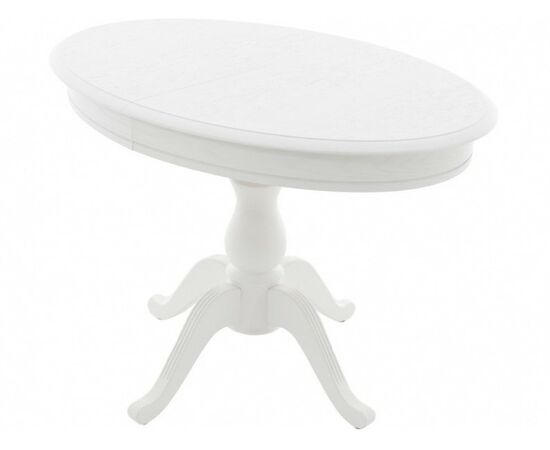 Стол «Фабрицио» эллипс 110x75, эмаль белая | Интернет магазин мебели и декора LifeDekor