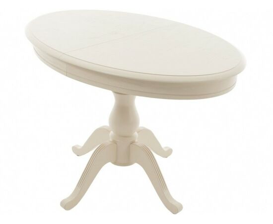 Стол «Фабрицио» эллипс 110x75, слоновая кость | Интернет магазин мебели и декора LifeDekor