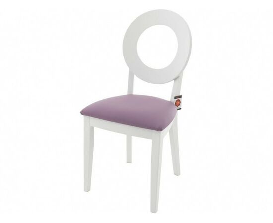 Стул «Коломбо-2» Нитро пурпл, эмаль белая | Интернет магазин мебели и декора LifeDekor