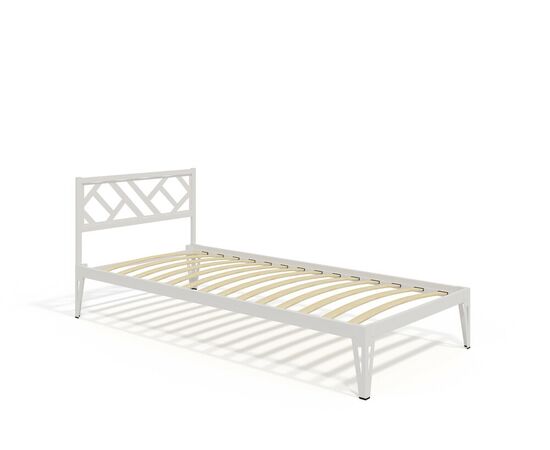 Кровать КМД 47 АЙРИС 900, белый, изображение 6 | Интернет магазин мебели и декора LifeDekor