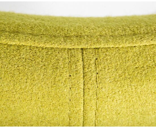 Кресло дизайнерское DOBRIN EGG, светло-зеленая ткань AF3, Вариант: светло-зеленая ткань AF3, изображение 11 | Интернет магазин мебели и декора LifeDekor
