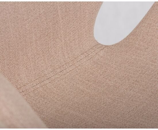 Кресло дизайнерское DOBRIN SWAN, бежевая ткань IF1, золотое основание, Вариант: бежевая ткань IF1, золотое основание, изображение 7 | Интернет магазин мебели и декора LifeDekor