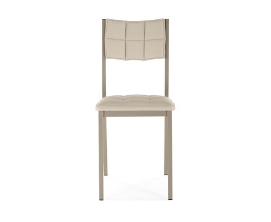 Стул на металлокаркасе Бекал микровелюр катания хумус / капучино, изображение 3 | Интернет магазин мебели и декора LifeDekor