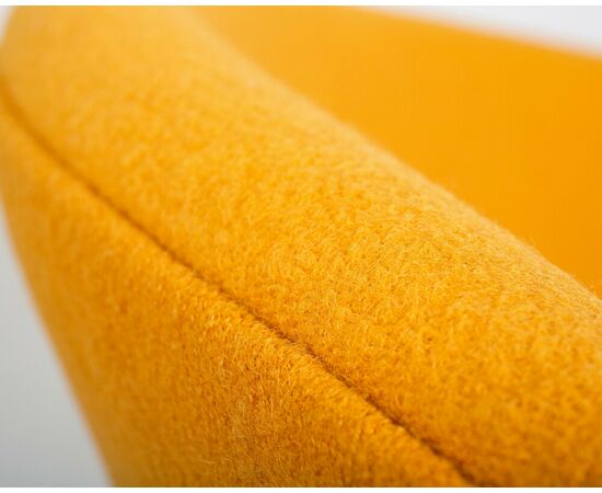 Набор 2 шт Кресло дизайнерское DOBRIN EMILY, желтая ткань AF13, хромированная сталь, Вариант: желтая ткань AF13, хромированная сталь, изображение 11 | Интернет магазин мебели и декора LifeDekor