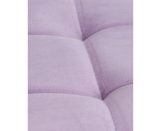 Стул обеденный DOBRIN ALEX, белые ножки, фиолетовый велюр (V108-49), Вариант: белые ножки, фиолетовый велюр (V108-49), изображение 12 | Интернет магазин мебели и декора LifeDekor