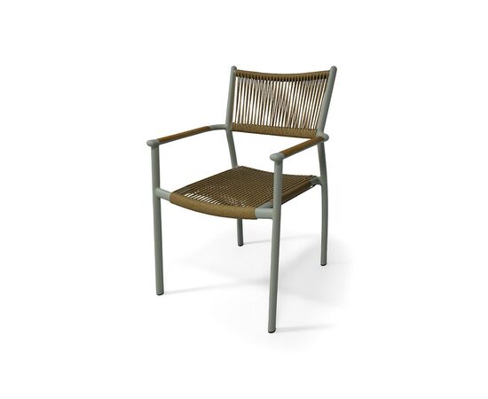 "Витория" плетеный стул из искусственного ротанга, цвет соломенный | Интернет магазин мебели и декора LifeDekor