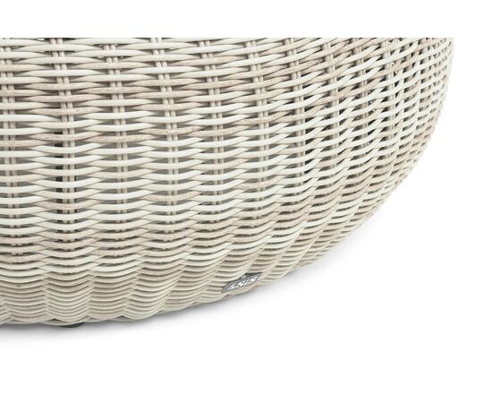 "Барселона" журнальный столик из искусственного ротанга, цвет бежевый, изображение 3 | Интернет магазин мебели и декора LifeDekor