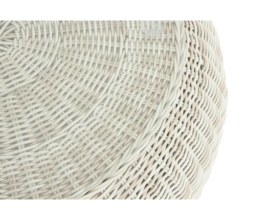 "Барселона" журнальный столик из искусственного ротанга, цвет бежевый, изображение 5 | Интернет магазин мебели и декора LifeDekor