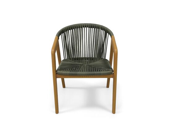 "Будапешт" стул из искусственного ротанга, цвет темно-серый, изображение 2 | Интернет магазин мебели и декора LifeDekor